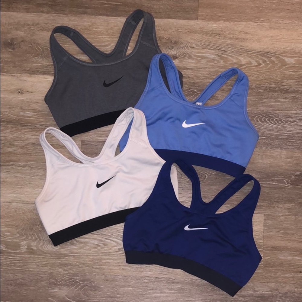 Bundle of 4 NIKE Dri-fit Sports Bras